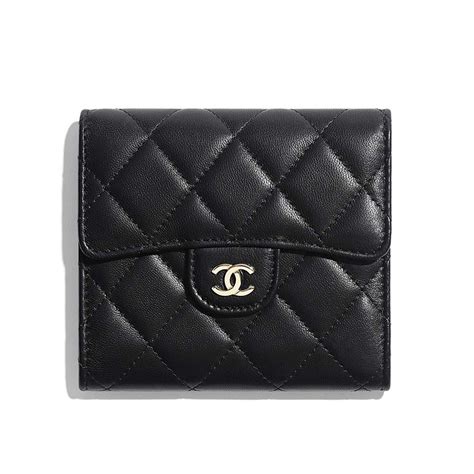 chanel classic wallet small